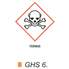  Toxikus ghs 6 információs címke