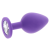 TOYJOY Anal Play Plug Bijou Diamond Booty M 7 x 3.5cm lila
