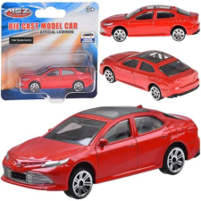  Toyota camry rugós autó 1:64 piros modell makett