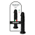 Toyz4Lovers Italian Cock tapadótalpas dildó (6,5" - fekete)