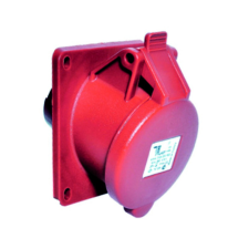 TP Electric 5X16A - Ipari csatlakozó BEÉPÍTHETŐ DUGALJ (RUGÓS - GYORS BEKÖTÉSŰ) (IP44) villanyszerelés