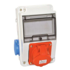 TP Electric IPARI CSATLAKOZÓ DOBOZ 2x 2P+F és 1x 4P32A villanyszerelés