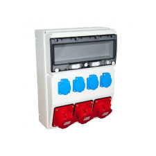 TP Electric IPARI CSATLAKOZÓ DOBOZ 4x2P+F 2x5P16 és 1x5P32A villanyszerelés
