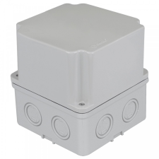 TP Electric KÖTŐDOBOZ 110X110X100 IP67 8 KIKÖNNYÍTÉS MAGASÍTOTT TELI TETŐVEL villanyszerelés