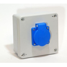 TP Electric SZERELT DOBOZ 1x 2P+F villanyszerelés