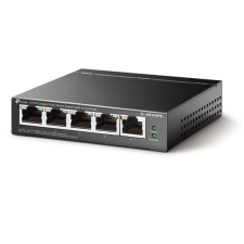 TP-Link Switch 5x1000Mbps (4xPOE+), TL-SG105PE hub és switch