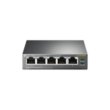 TP-Link Switch PoE - TL-SF1005P (5 port 100Mbps; 5/4 af PoE port; 58W) hub és switch