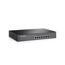 TP-Link Switch - TL-SG1008 (8 port, 1000Mbps; fém ház, rackbe szerelhető) hub és switch