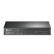 TP-Link TL-SF1009P 9-Port 10/100Mbps Desktop Switch with 8-Port PoE+ (TL-SF1009P) hub és switch