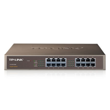 TP-Link TL-SG1016D 16Port Gigabit Switch metal hub és switch