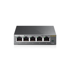 TP-Link TL-SG105E 5port 10/100/1000Mbps LAN menedzselhető asztali Switch hub és switch