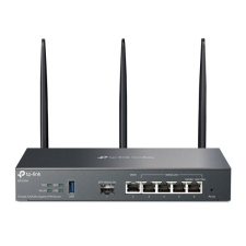 TP Link TP-LINK Vezetékes Omada AX3000 VPN Router 1xWAN(1000Mbps) + 4xLAN(1000Mbps) + 1xSFP + 1xUSB3.0, ER706W router