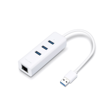  TP-Link UE330 3-Port Hub &amp; Gigabit Ethernet Adapter 2 in 1 USB Adapter hálózati kártya