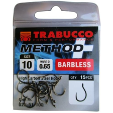 Trabucco Method Plus Feeder szakáll nélküli horog 16, 15 db/csg horog