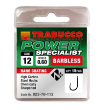  Trabucco Power Specialist szakáll nélküli horog, méret: 12 horog