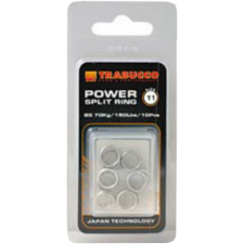 Trabucco Power Split Ring 12,5mm, kulcskarika 6db/csg horgászkiegészítő