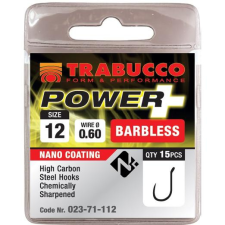  Trabucco Power + szakállnélküli horog, méret: 16 horog