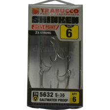 Trabucco SHINKEN DOUBLE HOOKS S-36 PS #08 6db/csg, kettes horog horog