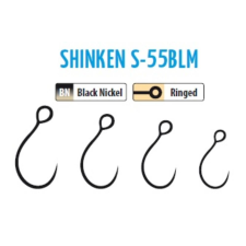 Trabucco Shinken Hooks S-55Blm Bn #6 10 db szakáll nélküli horog horog