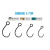 Trabucco Shinken Hooks S-75M Bn #6 10db horog