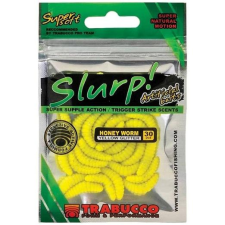  Trabucco Slurp Bait Honey Worm Yellow Glitter 30 db sárga méhlárva csali