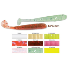  Trabucco Slurp Bait T-Shad Fluo Yellow 10db, plasztik műcsali csali