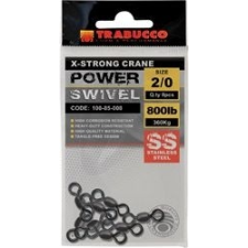 Trabucco SS X-STRONG CRANE POWER SWIVEL 8db 1/0 rozsdamentes forgó horgászkiegészítő