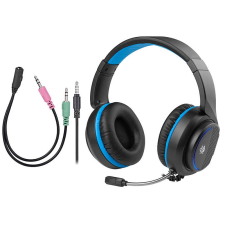 TRACER GAMEZONE Dragon Blue LED fülhallgató, fejhallgató