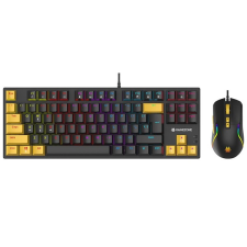 TRACER Hornet 87 GameZone Mechanikus Vezetékes Billentyűzet + Egér ENG - Fekete (TRAKLA47396) billentyűzet
