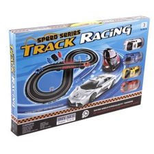 Track Racing elektromos autópálya - 280 cm (96105) autópálya és játékautó