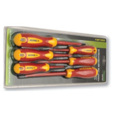 TRACON 1000V-ra szigetelt csavarhúzó szett villanyszerelés