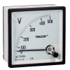 TRACON ACVM96-120 Analóg váltakozó áramú voltmérő 96×96mm, 120V AC