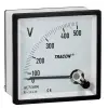 TRACON ACVM96-450 Analóg váltakozó áramú voltmérő 96×96mm, 450V AC