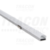TRACON Alumínium profil LED szalagokhoz, sarokW=10mm, H=2m