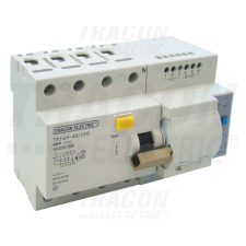 TRACON Áram-védőkapcsoló visszakapcsoló automatikával, 4 pólusú80A, 300mA, 10kA, A / AC villanyszerelés