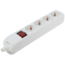 Tracon Budapest Kft. Tracon hálózati elosztó 4db aljzat vezeték nélküli, újravezetékezhető HUR-04K villanyszerelés