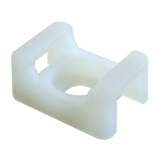 Tracon Budapest Kft. Tracon kábelkötegelő talp 16x23 /9,0 fehér, csavarozható CSTALP-2 villanyszerelés