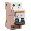 TRACON C60-50-2 Kismegszakító, 2 pólus, C karakterisztika 50A, 4,5kA