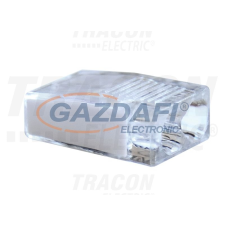 TRACON Csavar nélküli vezetékösszekötő, átlátszó/fehér villanyszerelés