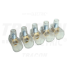 TRACON Csavaros csatlakozó, átlátszó házzal, 10 tagú, 1 csavar10×10mm2, 450VAC