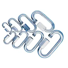 TRACON CSKARA10 Karabiner, csavaros, acél d=10mm, 5100N villanyszerelés