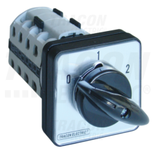 TRACON Dahlander motorkapcsoló400V, 50Hz, 63A, 18,5kW, 64×64mm villanyszerelés