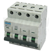 TRACON Egyenáramú kismegszakító PV rendszerekhez, 4 pólus, C kar.40A, 880V DC villanyszerelés