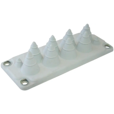 TRACON EKBV-02 Elosztószekrény kábelbevezető, gumi, 10db kábelhez 216x84mm villanyszerelés