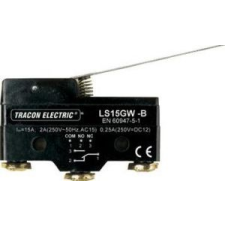 Tracon Electric Helyzetkapcsoló, rugószáras - 1xCO, 15A/250V AC, 48mm, IP00 LS15GW-B - Tracon villanyszerelés