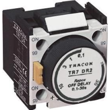 Tracon Electric Időzítő egység TR1D/F kontaktorokhoz,elengedés-késleltetéses - 0,1-30sec, 1xNC+1xNO TR7DR2 - Tracon villanyszerelés