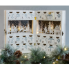 Tracon Electric Tracon CHRACB6WW LED karácsonyi adventi kalendárium, elemes Timer 6+18h, 6LED, meleg fehér ( 3000K ) színhőmérséklettel, 2xAAA