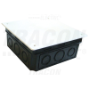 Tracon Electric Tracon D100X100 négyzet alakú süllyesztett téglafalhoz kötődoboz 100x100x51,5 fedéllel
