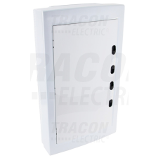 Tracon Electric Tracon EDFKSN-12/3 Műanyag kiselosztó, 36 modul, 3 sor, teli sík ajtóval, IP40, falon kívüli villanyszerelés