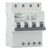 TRACON EVOK4D3203 Kombinált védőkapcsoló, 4P, 4modul, D karakterisztika D32A, 30 mA, 10kA, A